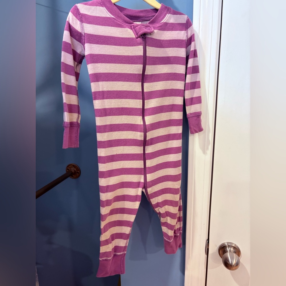 Hanna Andersson Pink and Purple Striped Kids